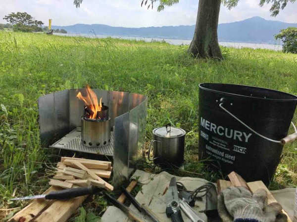 ブッシュボックス XL ステンレス　焚き火台 楽天市場】ブッシュボックス/Bushbox アウトドアクッカー