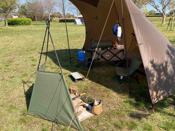 タキビノムコウを使ってみて : Biwako Camp
