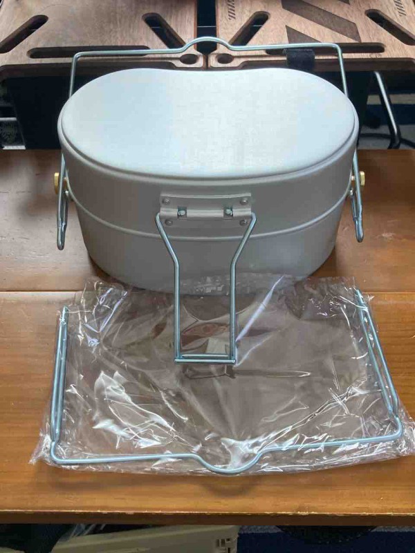 戦闘飯盒2型+オプション11点セット 戦闘飯盒2型 再生産版 シルバー（防衛省自衛隊仕様完全復刻、正式名称