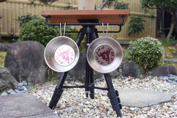 三脚テーブルをもう1度、、 : Biwako Camp