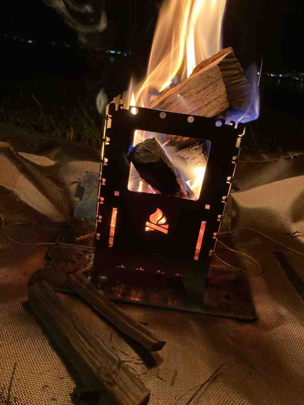 ブッシュボックス XL ステンレス　焚き火台 Amazon | Bushcraft Essentials アウトドアクッカー ブッシュ