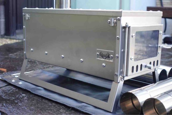 満を持して薪ストーブ2台目、ZIVEスト : Biwako Camp