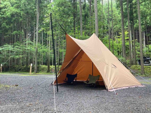 シルス280TC(サーカスTC専用タープ)を使ってみて！ : Biwako Camp