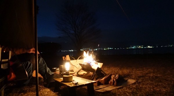 flamesファイヤースタンドを使ってみて♪ : Biwako Camp