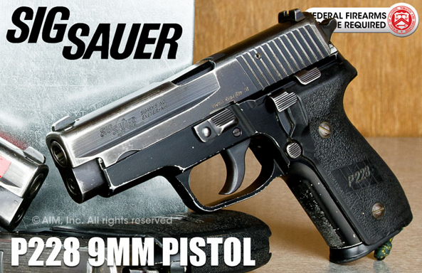 コンパクト 装弾数 信頼性の高さからfbiやdea 警察などの法執行機関で多数採用されているシグザウエルの自動拳銃 P228とは Gun Geek