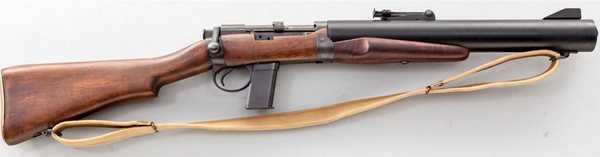 1943年にイギリスで開発された拳銃弾を使用する消音ライフル デ リーズル カービンとは Gun Geek