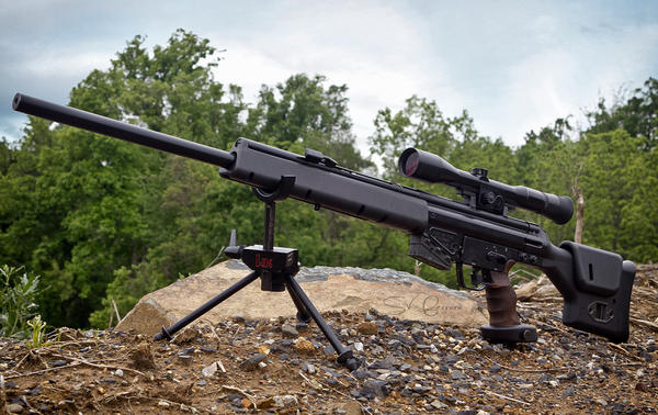 ヘッケラー コッホ社が対テロ特殊部隊向けに開発したセミオート狙撃用ライフル H K Psg1とは Gun Geek