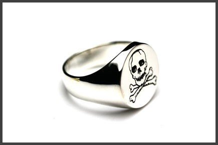 CxTxM meets BLACKBOOTS : O4 / CxTxM SKULL SEAL RING 。』 : 2008 S/S BLACKBOOTS  