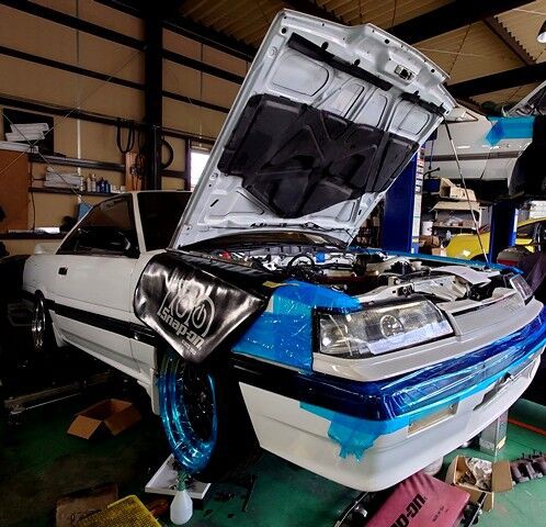 R31 オートスポイラー装着のまま 600mmICを : Blackline Drag Racing