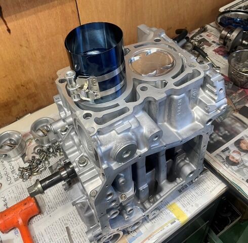 GEB EJ20 エンジン完成 : Blackline Drag Racing