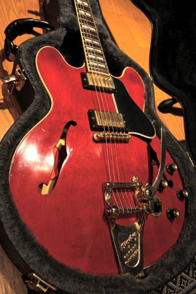 Gibson ギブソン Es 345 レア 売り切り Bigsby セミアコ Gibson レアギターのオークション レスポール中古品