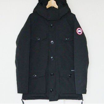 新品 B Y別注 カナダグース ラングレー カムループス L 黒 ビューティ ユース ユナイテッドアローズ Canada Goose ダウンジャケット 14冬物アウター 新品 カナダグース Hrmナナミカ