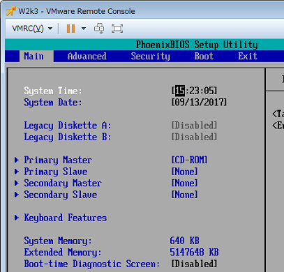 32bit版のwindows Server 03を128gのマシンにインストールしてみたところ 黒翼猫のコンピュータ日記 2nd Edition