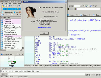 Ida Pro Demo版 6 95 を Windows Xp で動かしてみた 黒翼猫のコンピュータ日記 2nd Edition