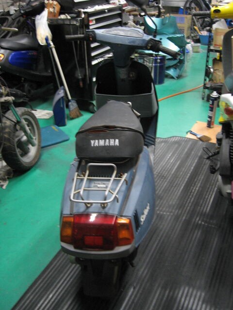 ヤマハ サリアン 紺色 中古車整備（昭和バイク） : バイク・ラボ リーズン店のブログ