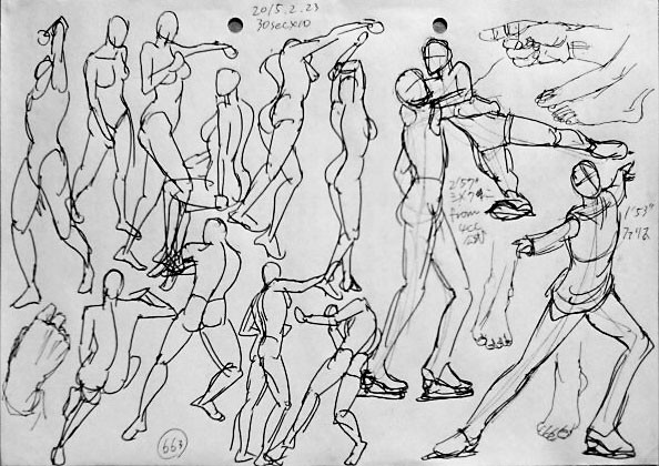 Ice Galaが面白かった お絵描き練習日記