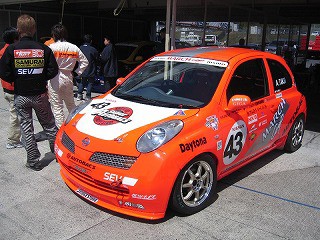 京商スパーダ09Lマーチ カップカー　メカプロポ付きジャンク扱い(古い為) 実働 東京：マーチカップ : SEVショールーム日記