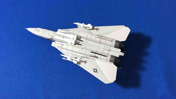 レビュー】滑らかな曲線と直線が美しい F-14A トムキャット