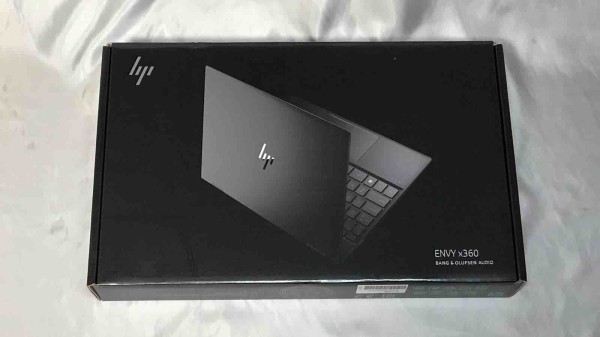 レビュー】開封！魅せるデザイン：HP ENVY x360 13 : 碧き流星 2nd