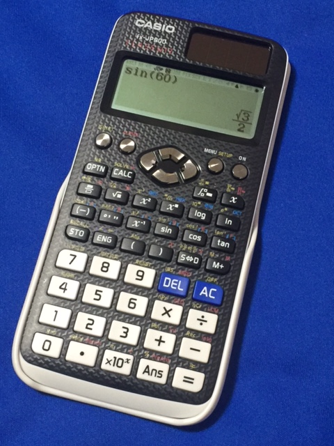 カシオ fx-jp900 関数電卓 統計 ケース付き 表示されます