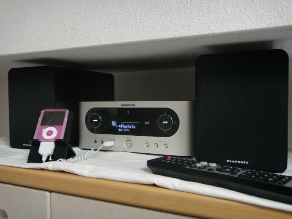 レビュー】ちょっとした隙間に置けちゃう：Marantz M-CR603 : 碧き流星