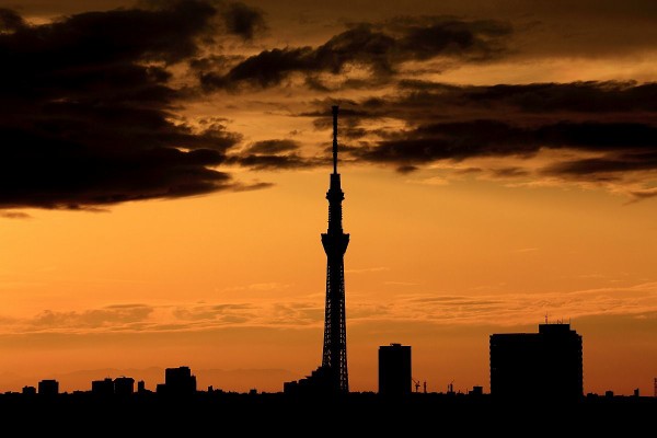 東京スカイツリーシルエット 15年5月4日 東京スカイツリー定点観測所