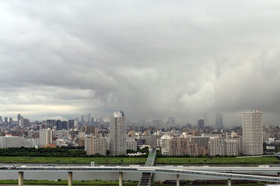 13年6月日の東京スカイツリーと豪快な雲 東京スカイツリー定点観測所