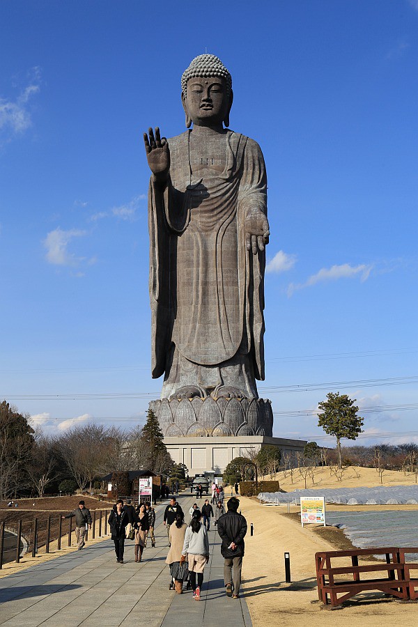 高さ120mの牛久大仏に行ってきた（写真30枚・2015年1月25日撮影