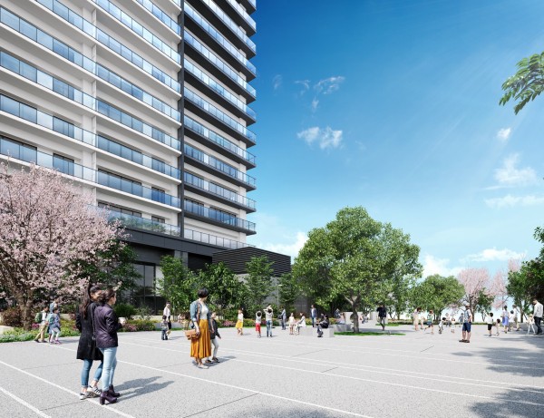 地上41階、高さ137.10m「シティタワー古川橋」の建設状況！古川