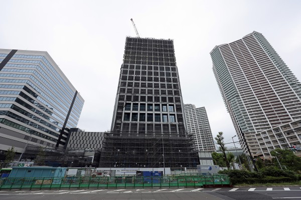 地上18階、高さ97.965m「(仮称)豊洲4-2街区開発計画」の建設状況