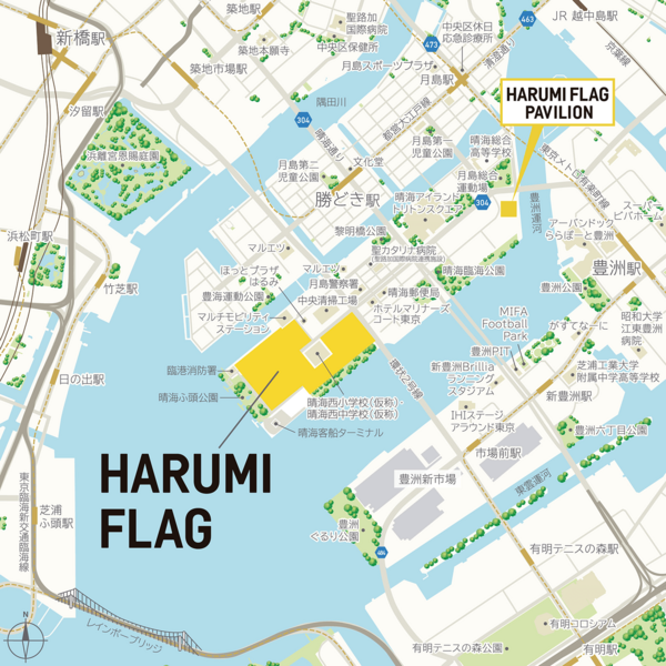 地上50階、高さ約180m「HARUMI FLAG SKY DUO」の建設状況！晴海