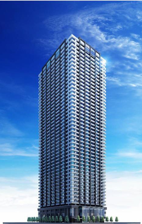 1月7日に着工した地上48階「シティタワー大阪本町」の建設地の様子