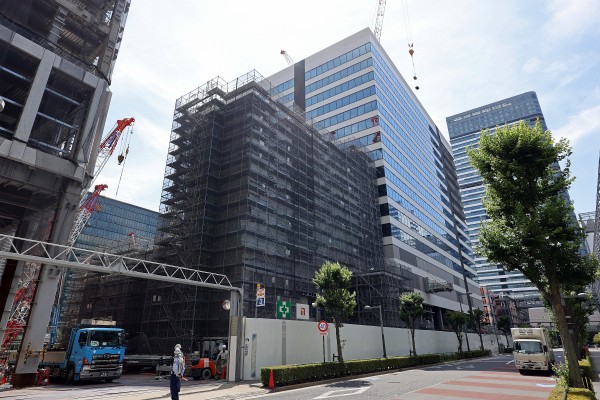 地上18階、高さ97.965m「(仮称)豊洲4-2街区開発計画」の建設状況