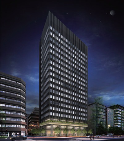 地上19階、高さ96m「(仮称)御成門計画」の建設状況！鹿島建設