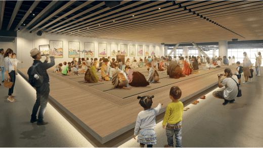 地上44階の賃貸タワマン「高輪ゲートウェイシティ レジデンス」と隈