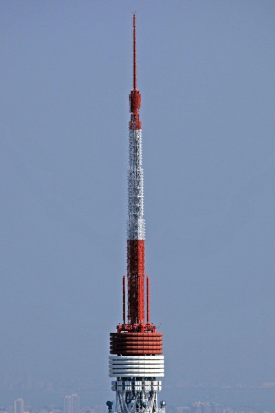 六本木ヒルズから見た東京タワー : 超高層マンション・超高層ビル