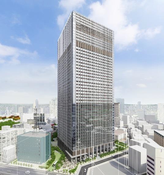 地上43階、高さ210m「(仮称)赤坂二丁目プロジェクト」の建設地の様子