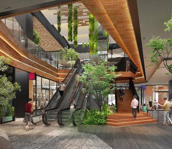 地上23階、高さ12.86m「渋谷アクシュ（SHIBUYA AXSH）」の建設