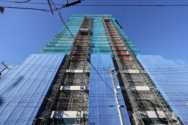 地上39階、高さ146m「ザ・タワー十条（THE TOWER JUJO）」の建設