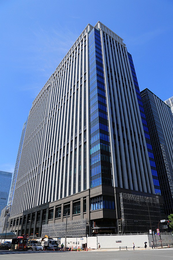 新鉄鋼ビルの建設状況(2015年7月19日) : 超高層マンション・超高層ビル