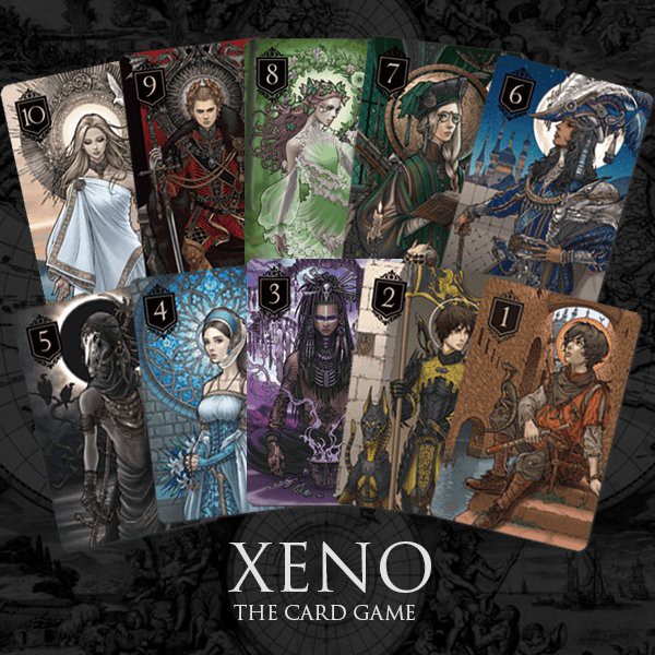 Xeno 中田敦彦考案の頭脳と心理が交錯するスタイリッシュカードゲーム Comic Is Life