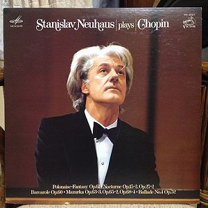 スタニスラフ・ネイガウス　メロディア盤レコード　まとめ売り スタニスラフ・ネイガウス ショパンを弾く (1972 LIVE) : FeFeFe's Bar