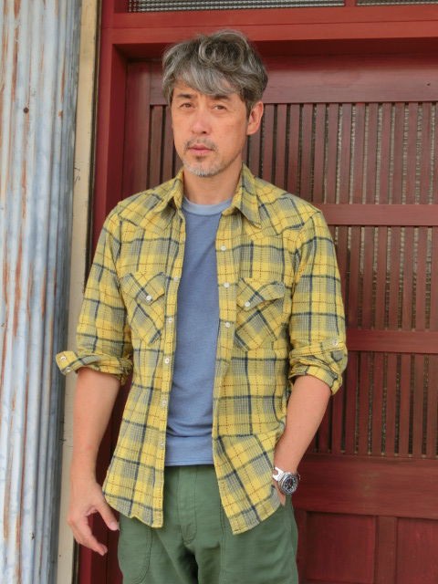 BONCOURA ボンクラ ネル ウエスタン シャツ SALONリミテッド！ BONCOURA ボンクラ ネル ウエスタン シャツ SALONリミテッド