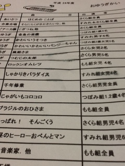 お遊戯会 坊津遺産 お遊戯会 坊津遺産