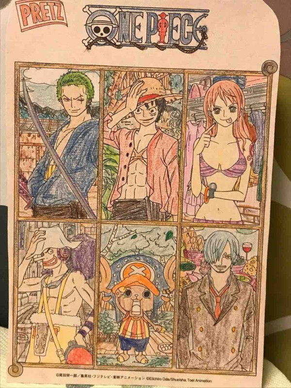 プリッツの箱で塗り絵 小鳥の巣ー第 章ー