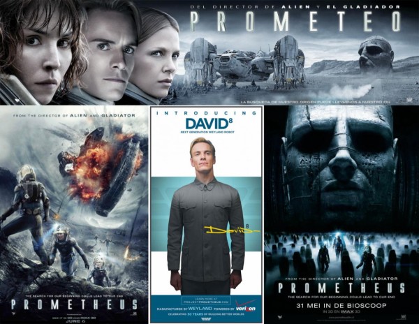 映画「プロメテウス」ポスター＠映画の森てんこ森 : 完全ネタバレ