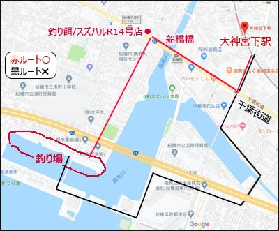 ハゼ釣り19 千葉船橋港 東京葛飾堀切菖蒲園またはお花茶屋発