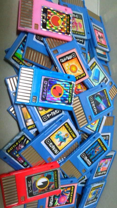 ロックマンエグゼ　PET ゲーム機 青/黄色 ロックマンエグゼ PET - メルカリ