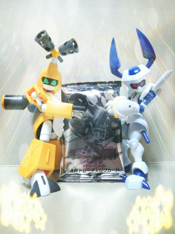 メダロットDUALっ抽選のARトレーディングカードにはんのぉーーー