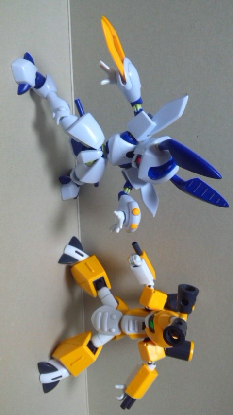 ジャンク　限定品　エクサイズ　バトルメダロット 海太郎 「碧」IUS-70XLS-LV2「レベリング」 | issei [一誠]